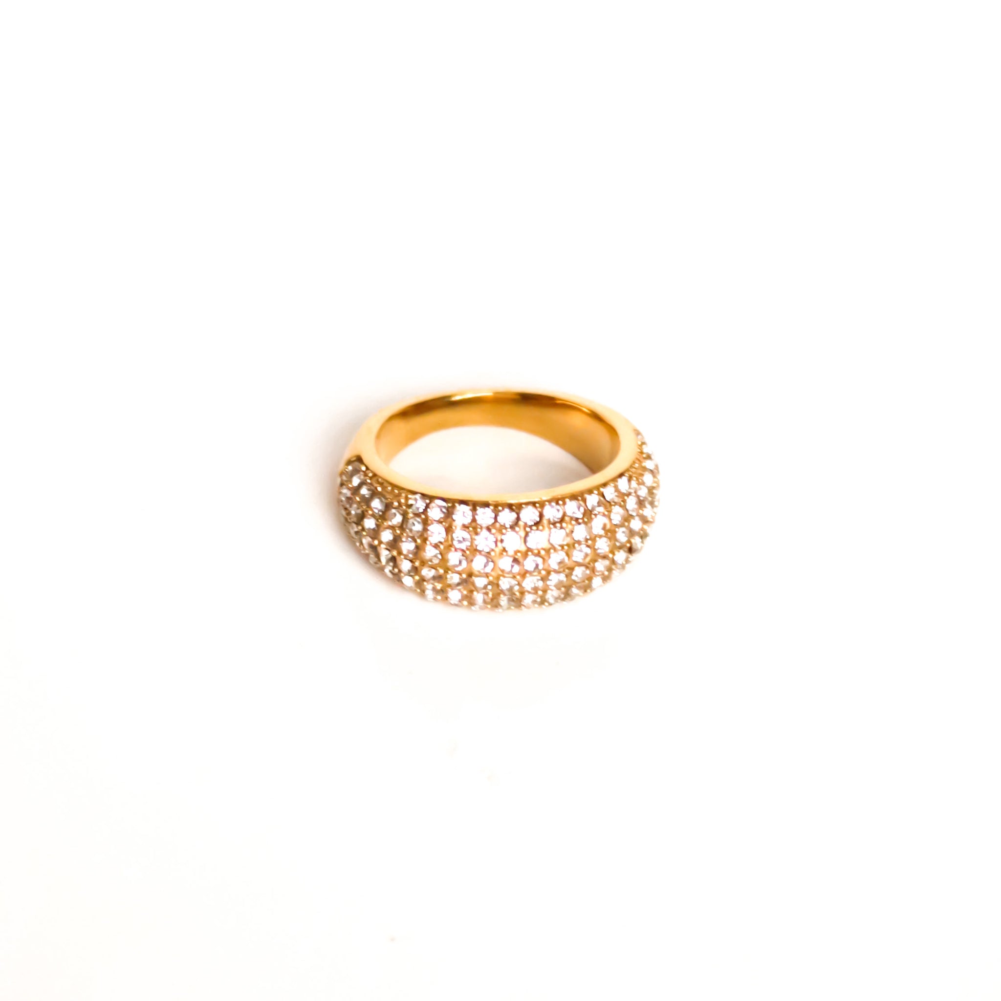 Brigitte Stone Ring Gold