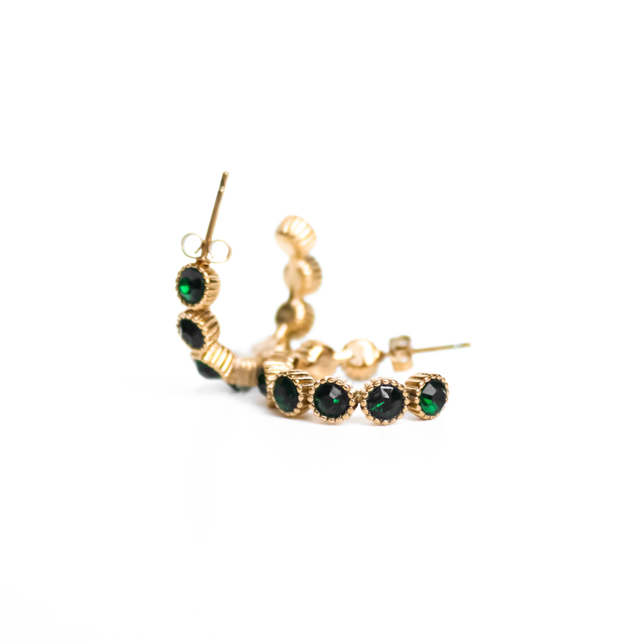 Sofia Earrings - Green